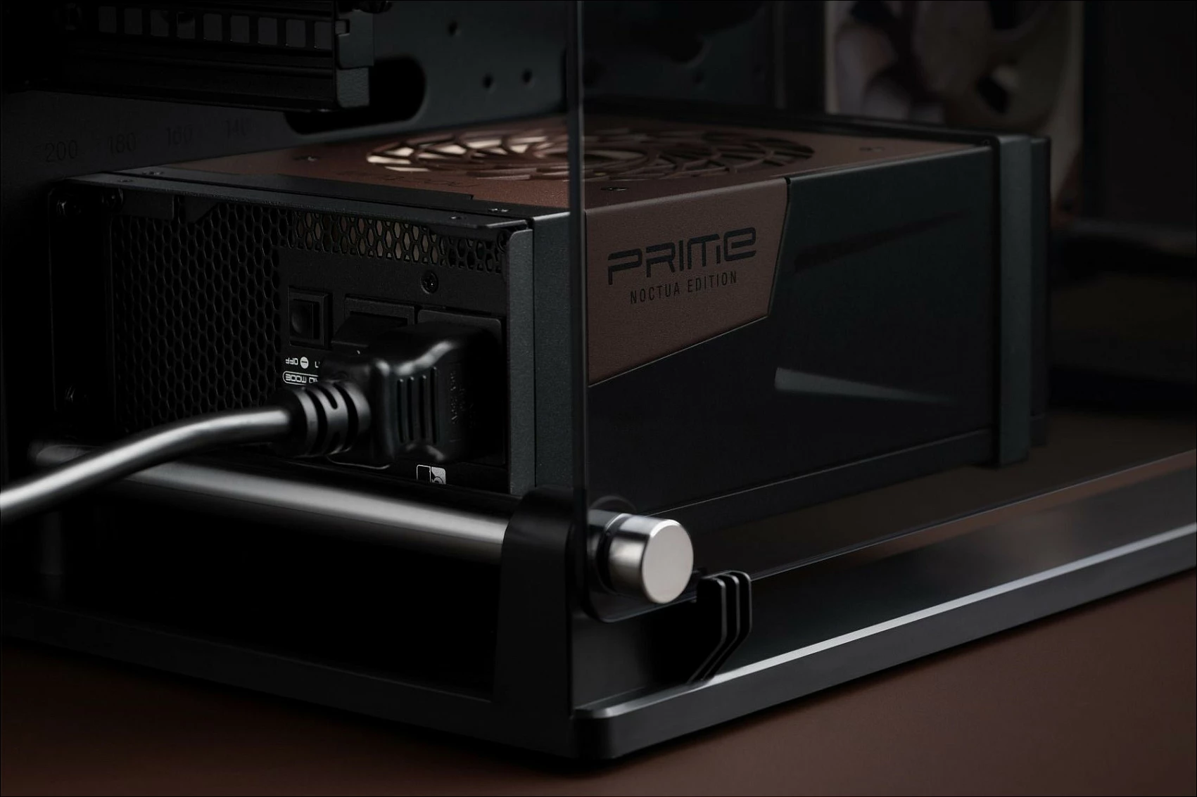 Furnizues rryme (PSU) Seasonic Prime TX-1600 Noctua Edition, 1600W, 80+ Titanium, Fully-Modular, ATX 3.1, kafe/zi