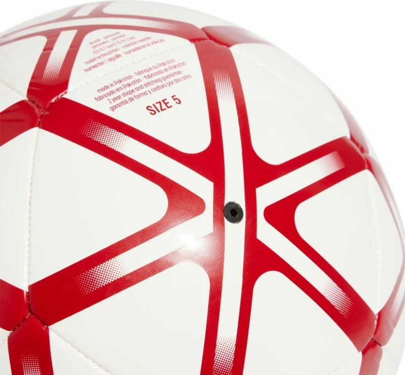 Top futbolli adidas, bardhë e kuqe [Madhësia: 3]