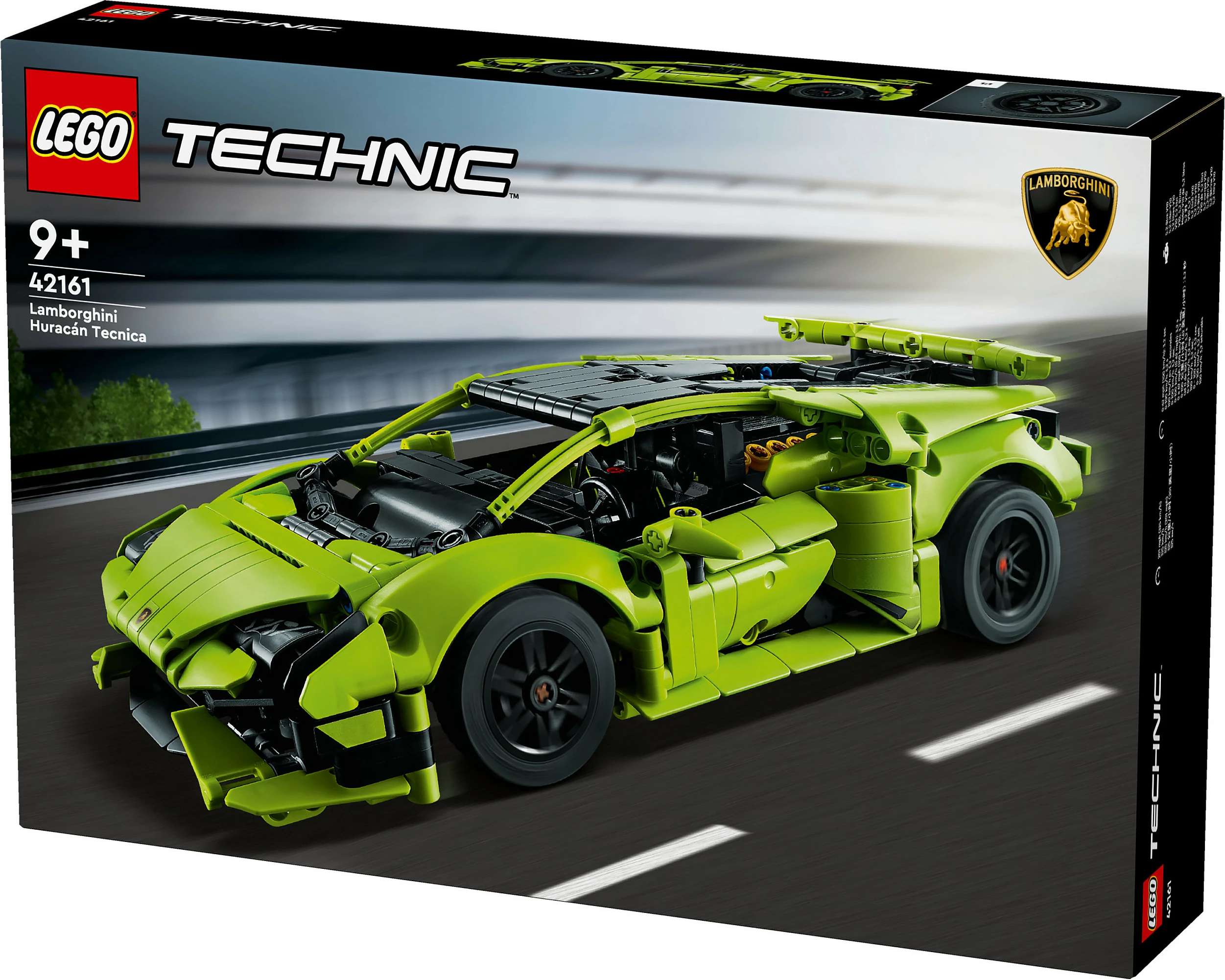 Set ndërtimi LEGO Lamborghini Huracán Tecnica, 806 pjesë, shumëngjyrësh