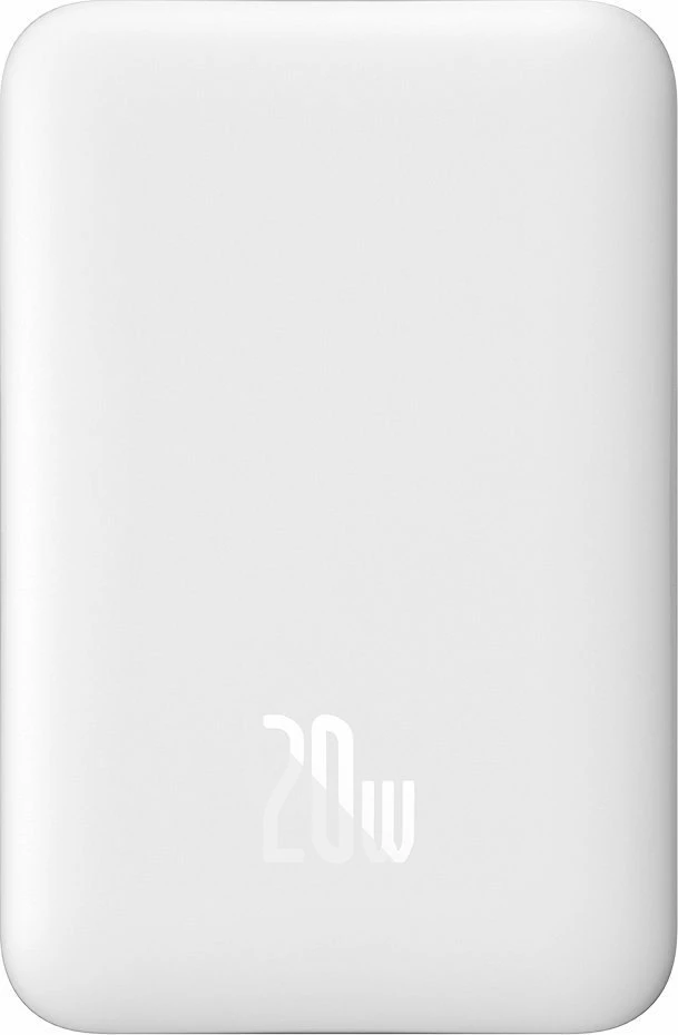Powerbank Baseus Magnetic Mini 10000mAh 20W, bardhë