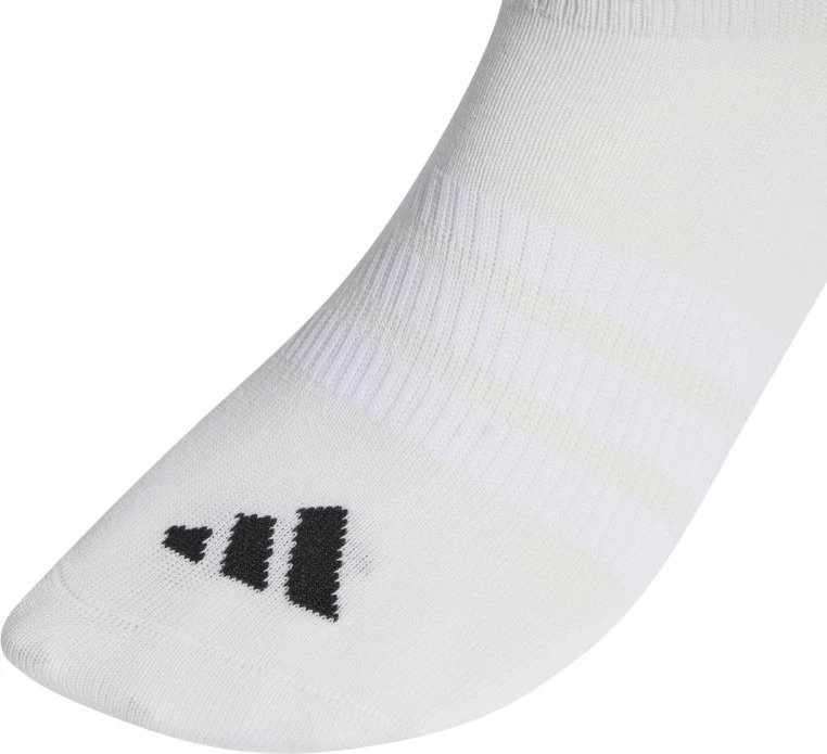 Çorape sportive të shkurtra adidas Thin&Light No Show 3 palë, të bardha