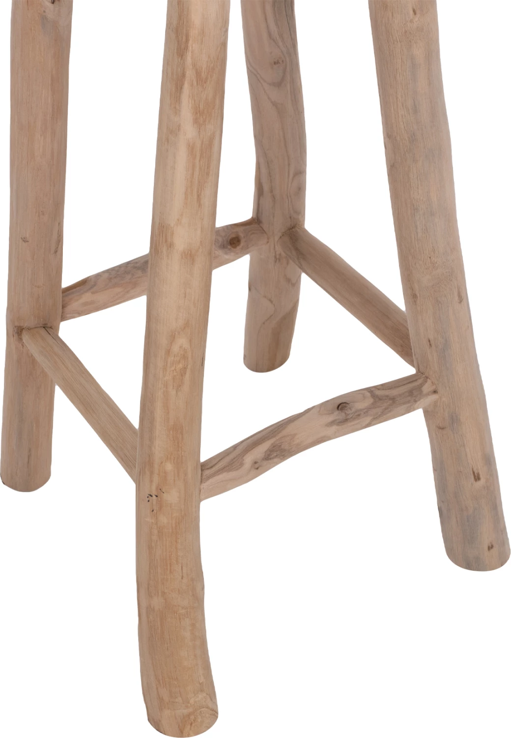 Karrige për bar KONT, dru tik, Φ34,5Χ71,5H cm