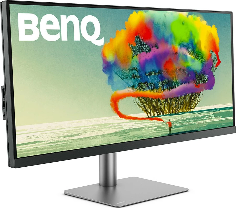 Monitor BenQ PD3420Q 34" UWQHD, 21:9, LED, 2xHDMI, DP, USB hub, altoparlantë, gri
