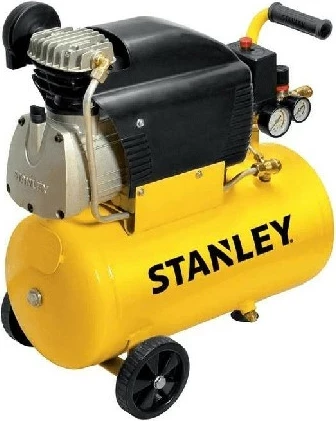 Kompresor ajri me vaj Stanley D 211-8-24 24L 1.5kW 230V 8 bar, i verdhë