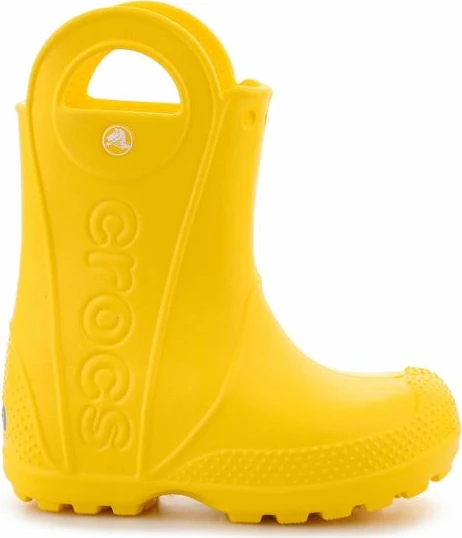 Çizme shiu për fëmijë Crocs Handle It Rain Boot Kids, të verdha [Madhësia: 23 - 24]