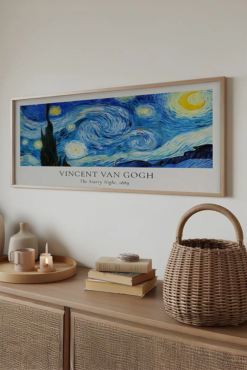 Pikturë dekorative me kornizë, Wallity, Artsmdfyty33-50120, shumëngjyrëshe, 50x120cm