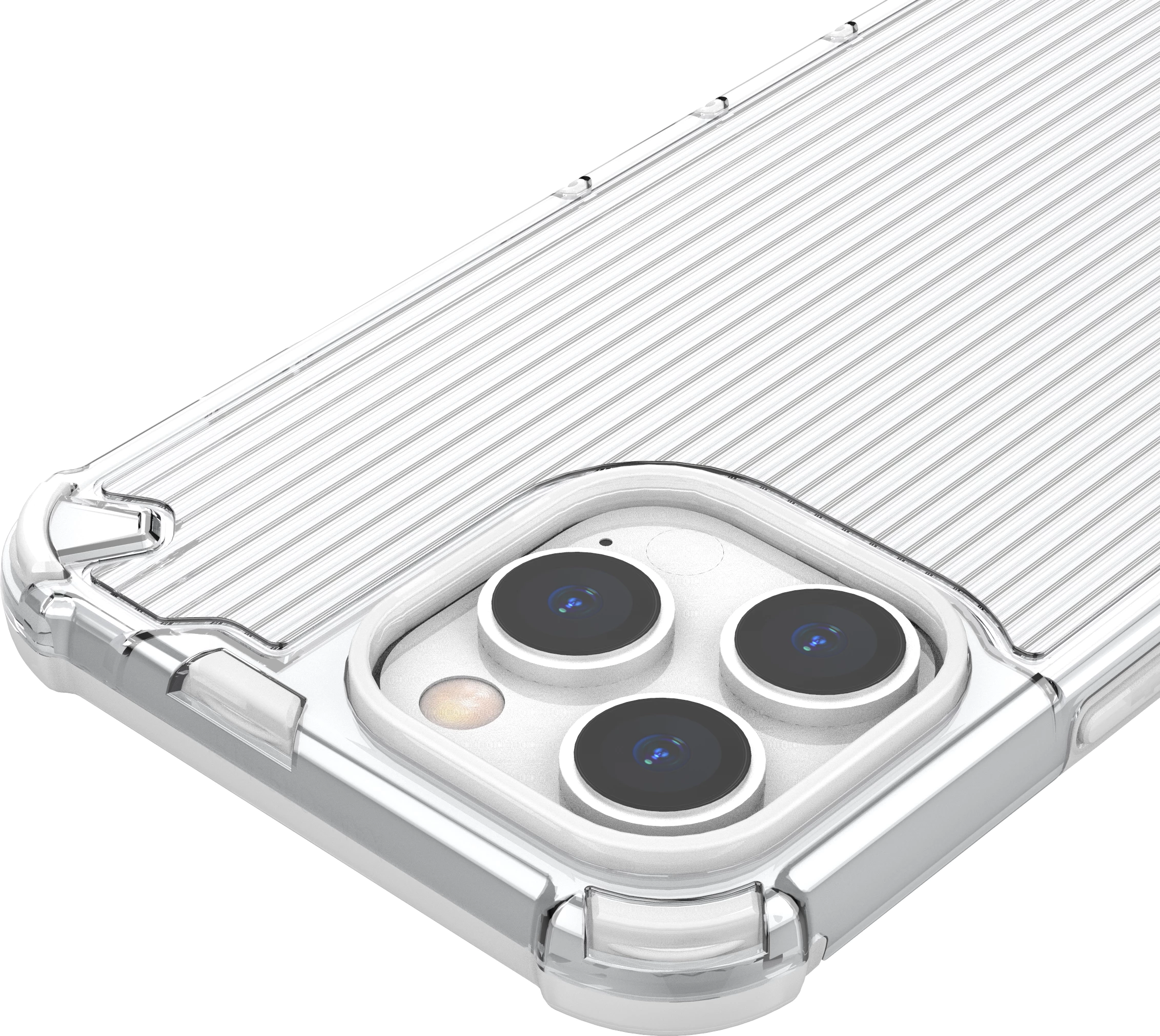 Mbështjellës Hurtel Ombre Protect Case për iPhone 14 Pro, rozë-kaltër