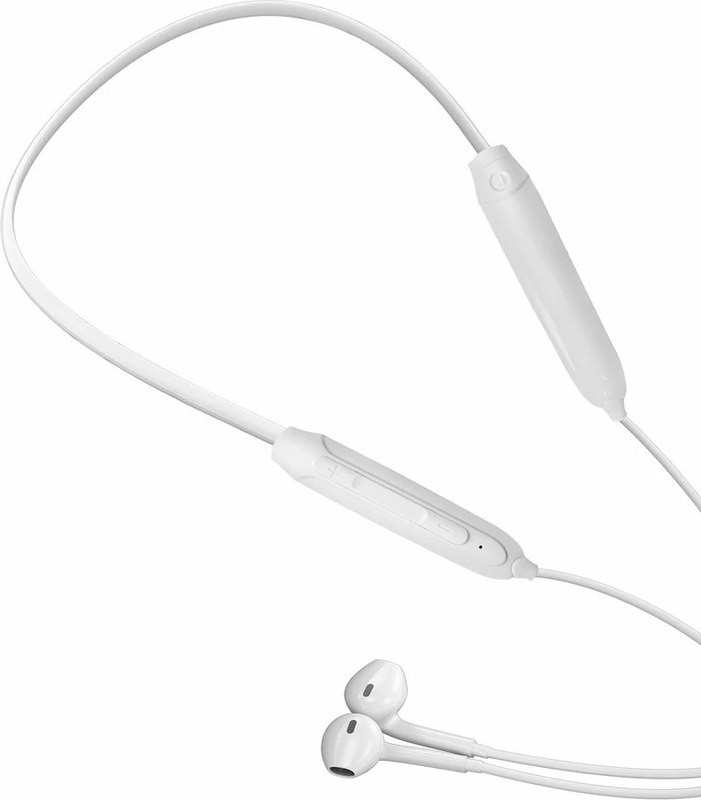 Kufje Dudao U5B, Bluetooth, in-ear, me magnet, të bardha