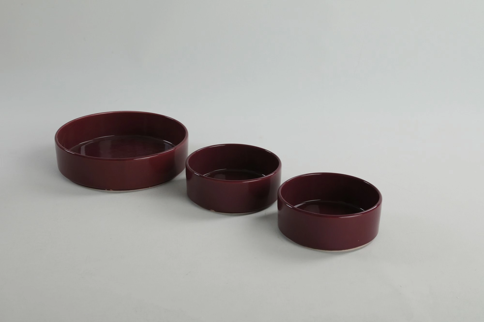 Set pjatash qeramike (3 copë), Hermia Concept, ST038003F573A000000MACD700