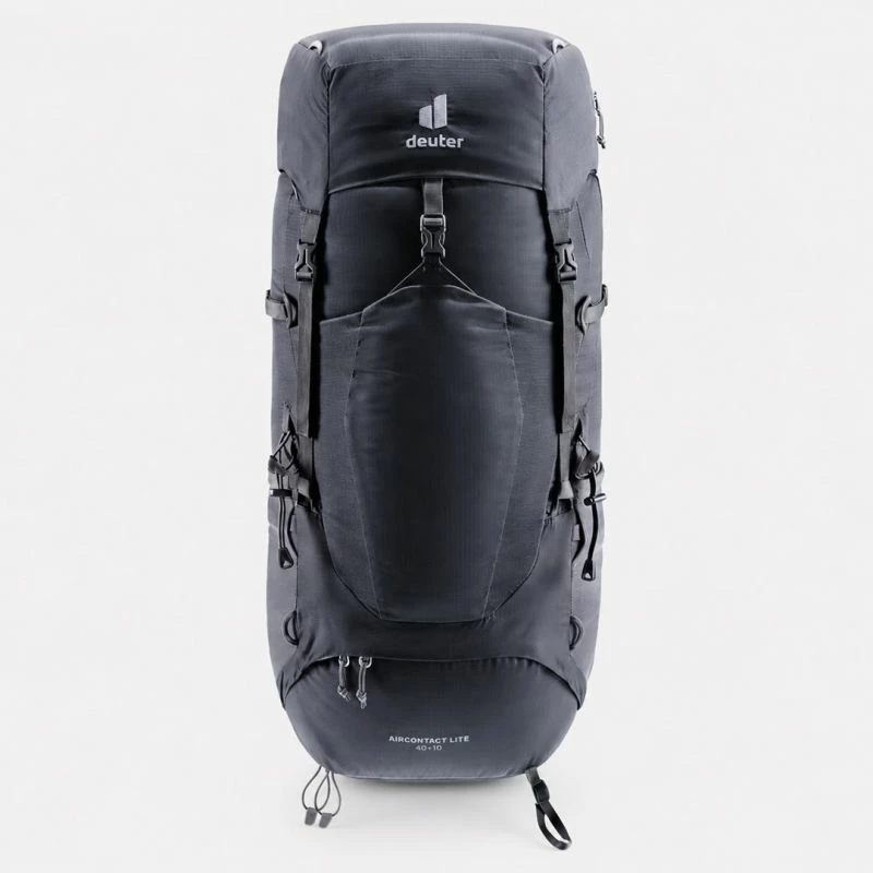 Çantë shpine Deuter Aircontact Lite 40 + 10, e zezë/graphite