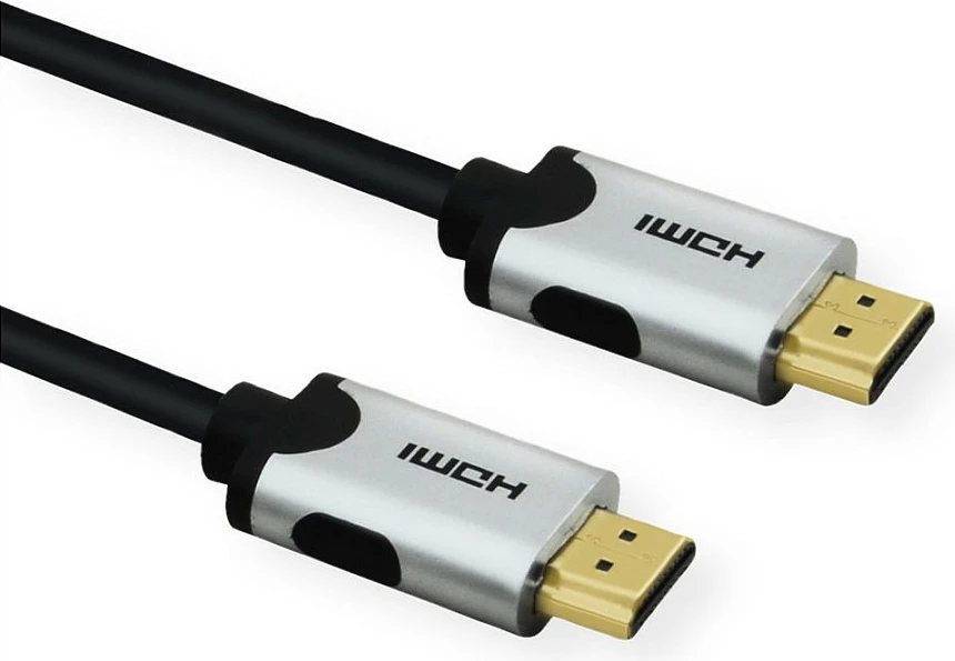 Kabllo HDMI VALUE 11.99.5942, HDMI 2.1, 2 m, 8K/240Hz, e zezë