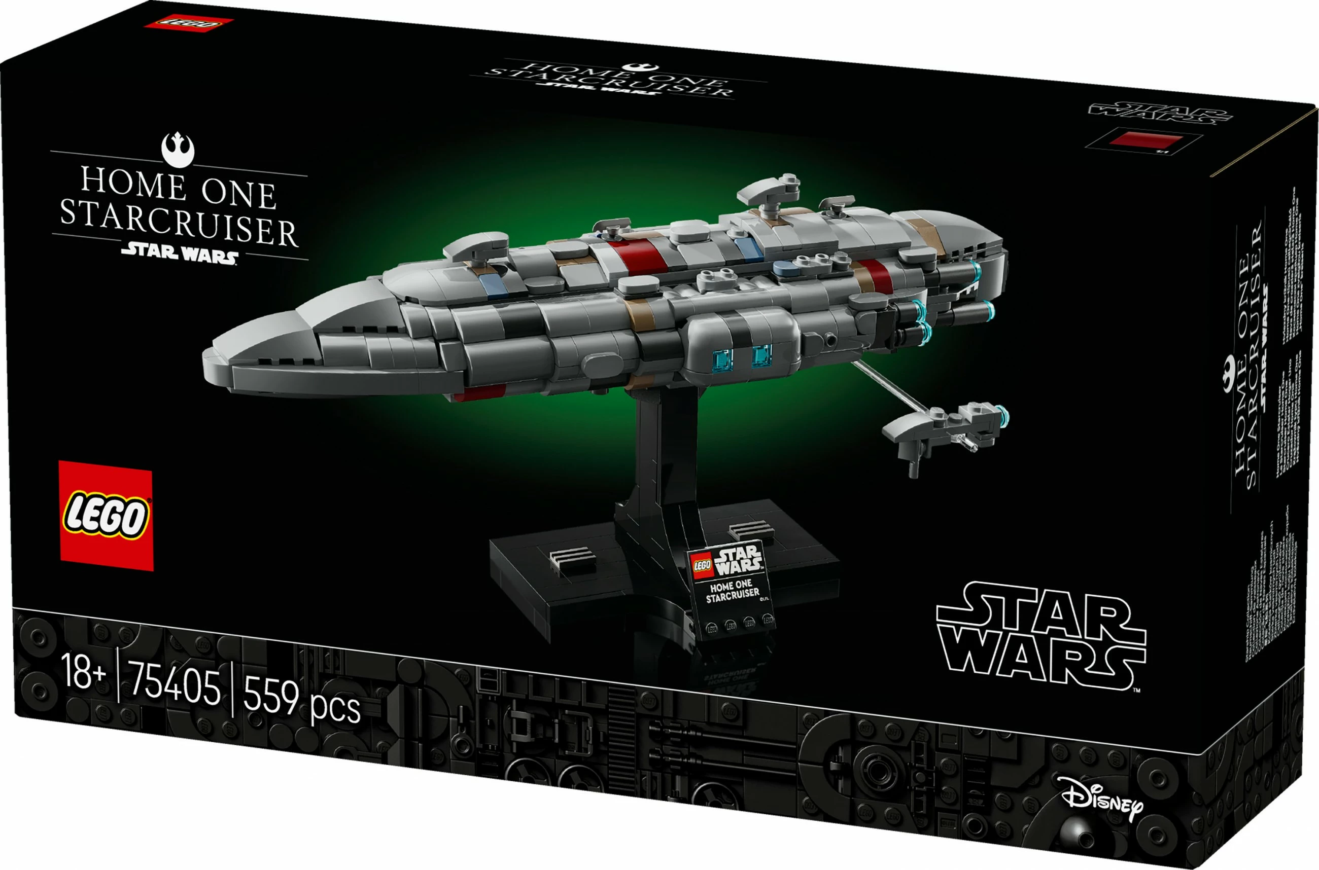 Set ndërtimi LEGO Star Wars Home One Starcruiser 75405, shumëngjyrësh