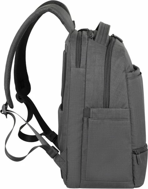 çantë shpine për laptop RIVACASE 8363 15.6" me portë USB, gri grafit