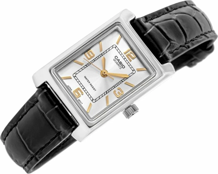 Orë dore për femra CASIO, e zezë