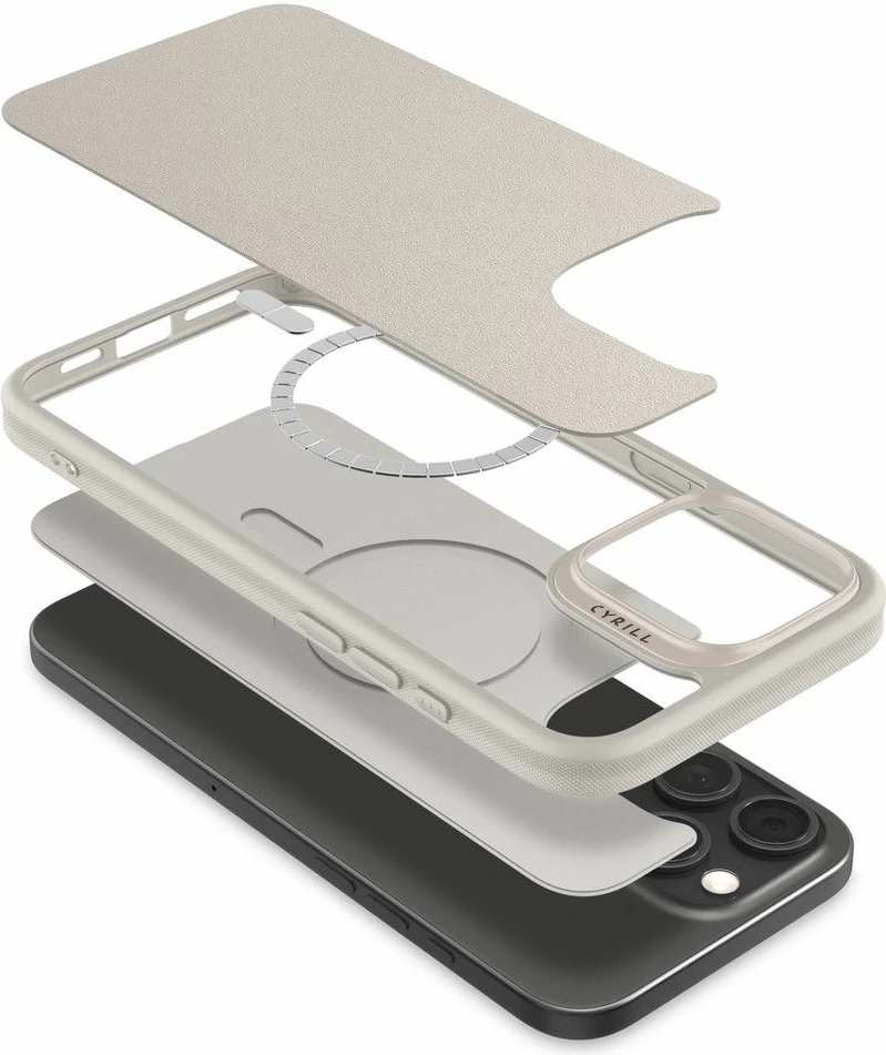 Mbështjellës Spigen Cyrill Kajuk MagSafe për iPhone 16 Pro Max, Bezha