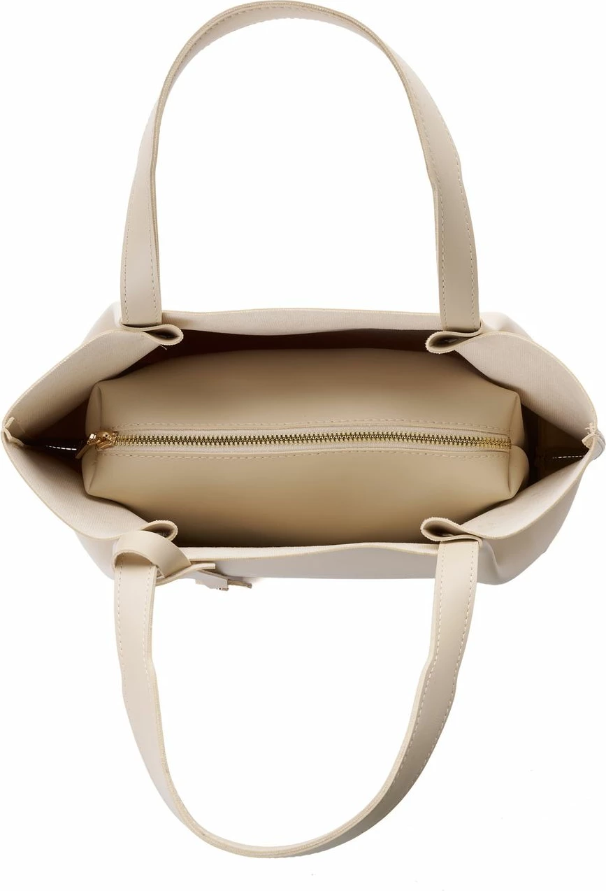 Çantë tote Vince Camuto, Monza, ngjyrë krem