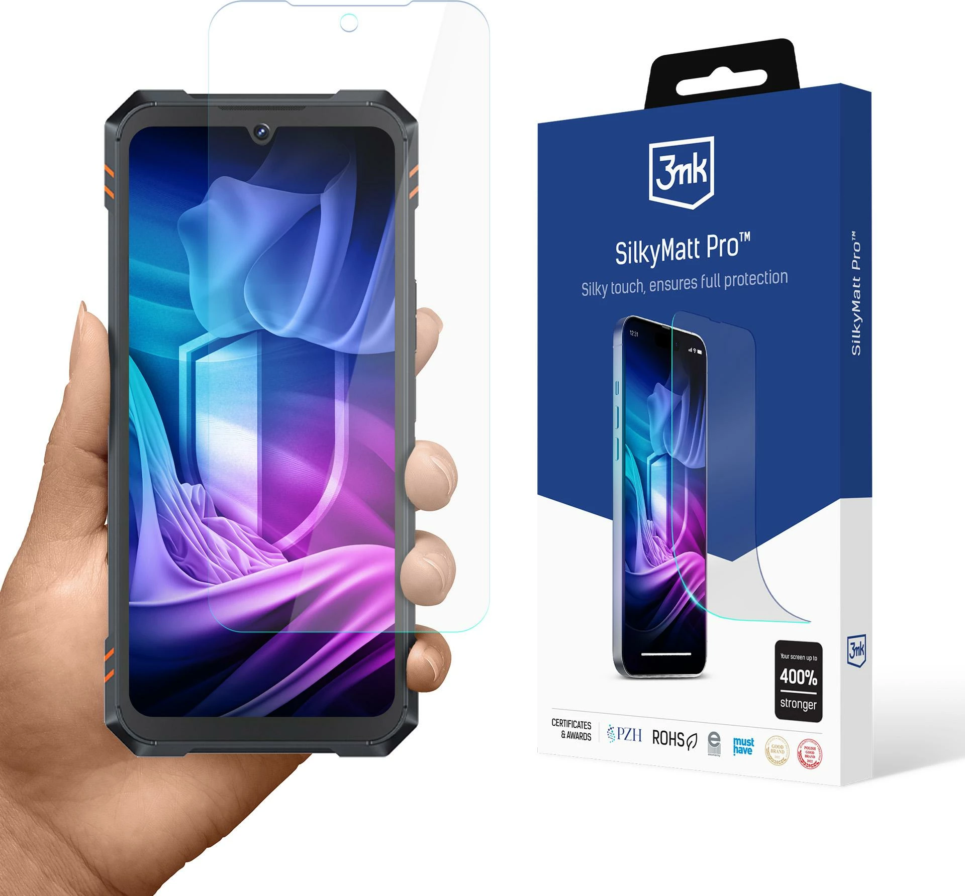 Folie mbrojtëse matte 3mk SilkyMatt Pro për Cubot KingKong Star 2