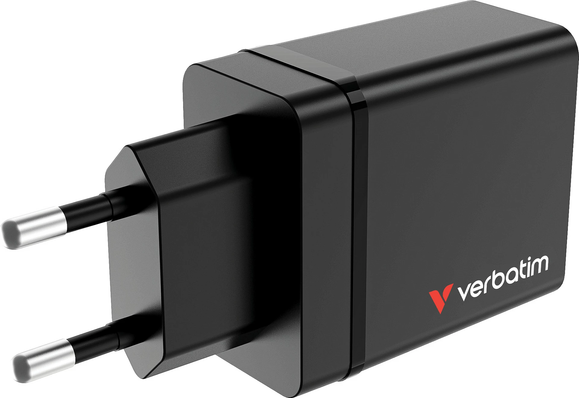 Karikues muri Verbatim 49700, 30W, USB-C PD 20W + 3x USB-A, prizë EU, i zi