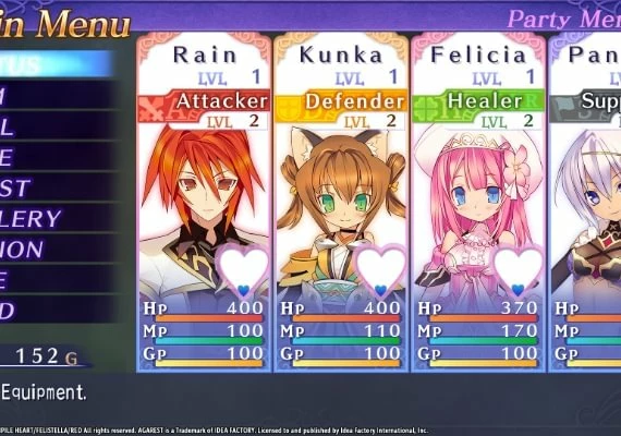 Record of Agarest War: Mariage EN/JA/ZH/ZH Global