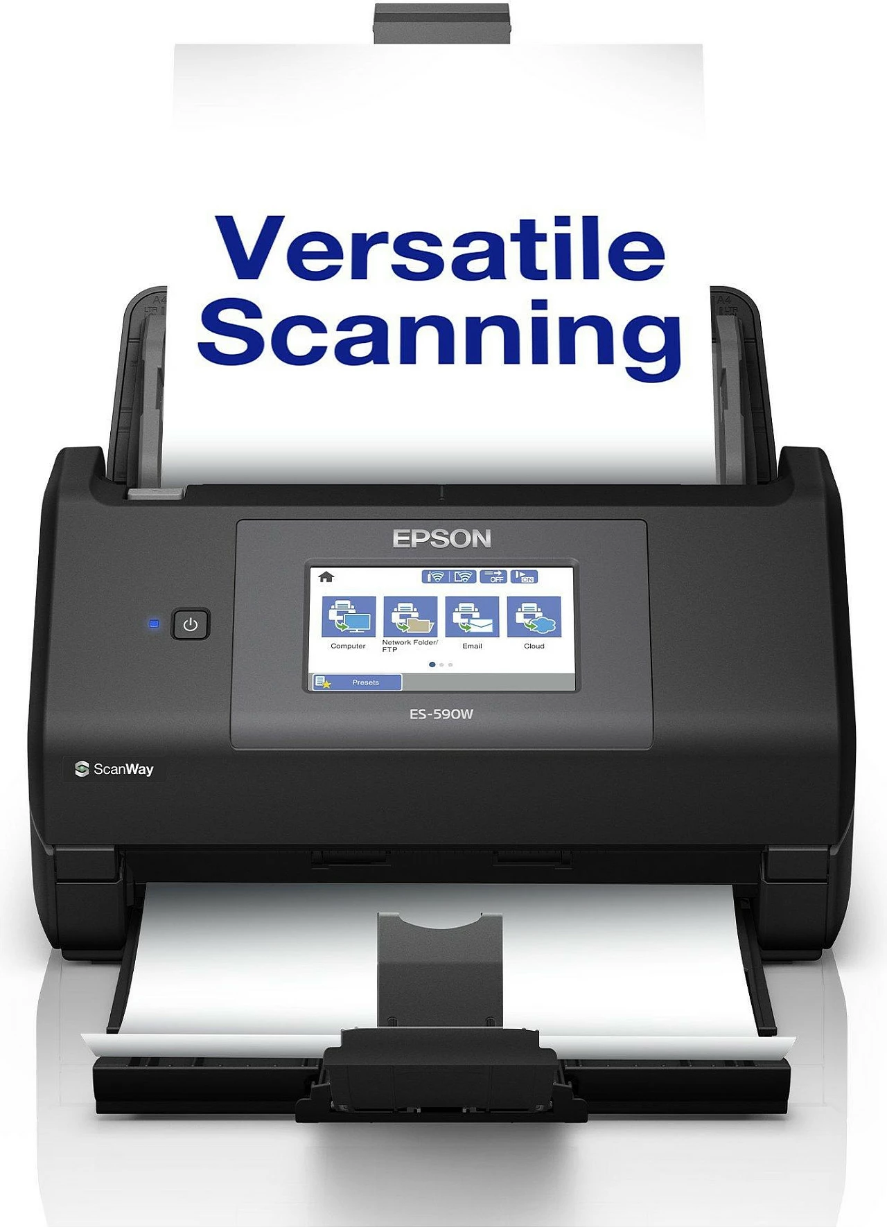 Skaner dokumentesh Epson WorkForce ES-590W, ADF, 45 ppm, duplex, Wi‑Fi Direct, i zi