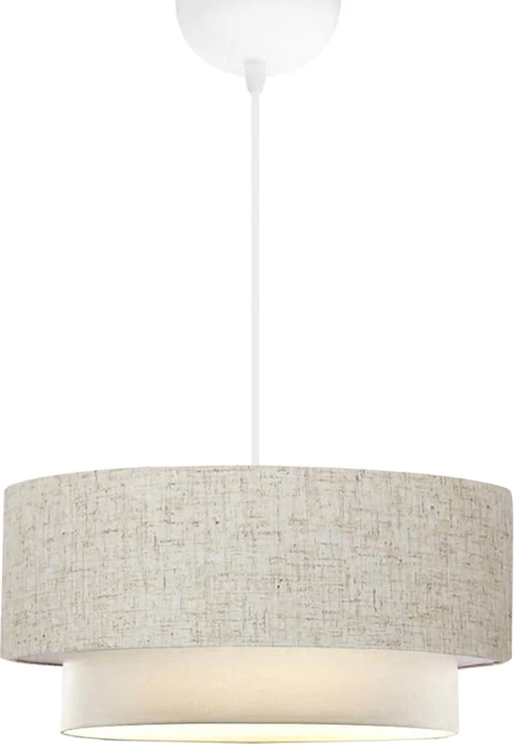 Llambë tavani Sombre, ngjyrë gri me krem, D30x15cm