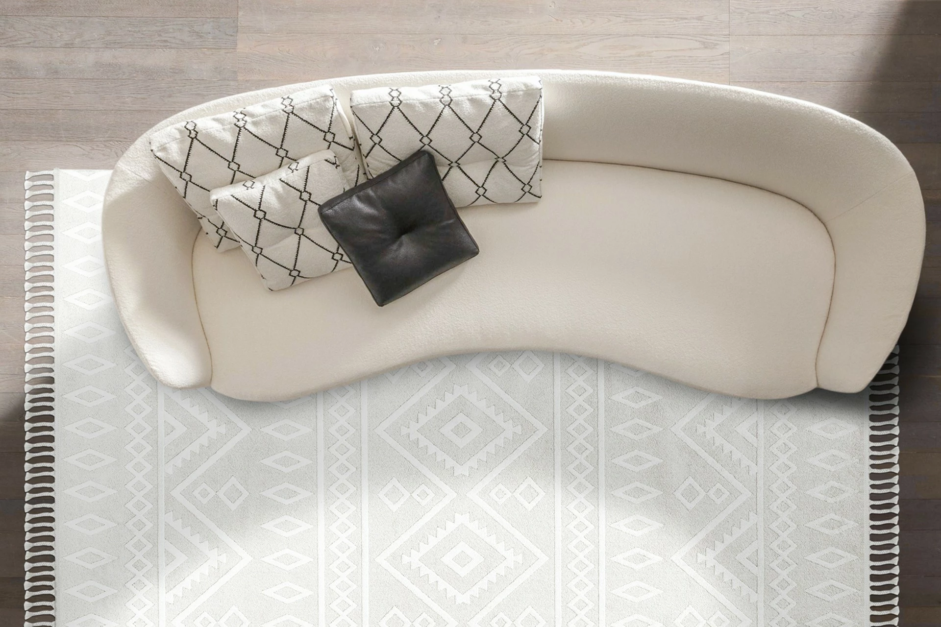 Qilim krem Conceptum Hypnose, 200x290cm, 33412A Malta