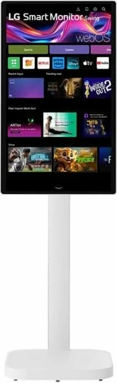 Monitor smart LG Swing 32U889SA-W 31.5\" 4K UHD IPS Touch webOS USB-C i bardhë
