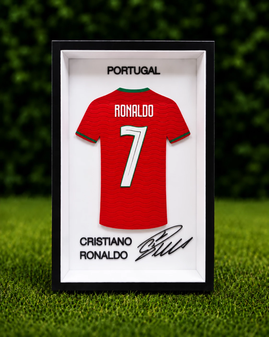 Kornizë 3D Ronaldo Portugal