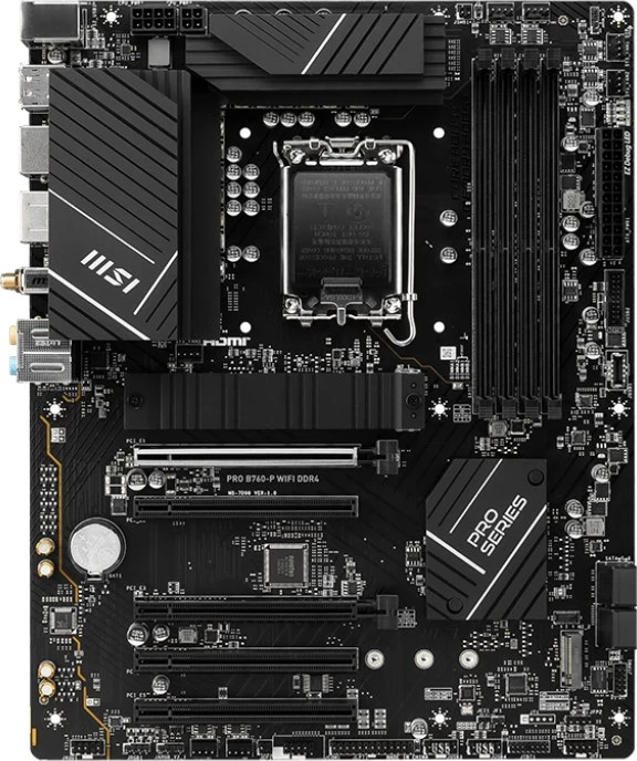 Pllakë amë MSI PRO B760-P WIFI DDR4, LGA 1700 ATX