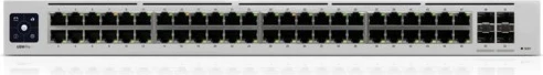 Switch Ubiquiti UniFi USW-PRO-48, Managed, L2/L3, Gigabit Ethernet (10/100/1000), Rack mounting, 1U, Argjendtë