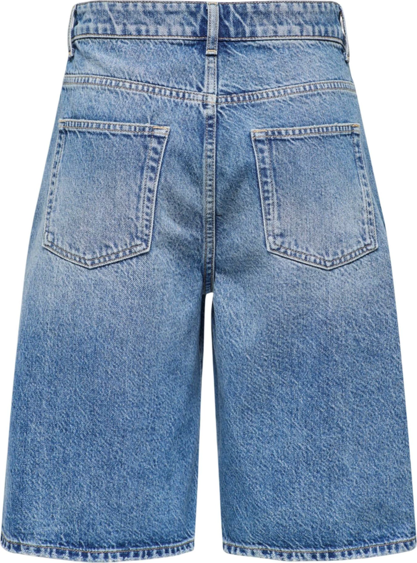 Shorce për femra Only Onlmate Reg Baggy Long Shorts Dnm Noos 15340976, denim [Madhësia: M]