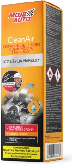 Pastrues i ajrit - rifreskues i sistemit te kondicionerit të ajrit, 150 ml