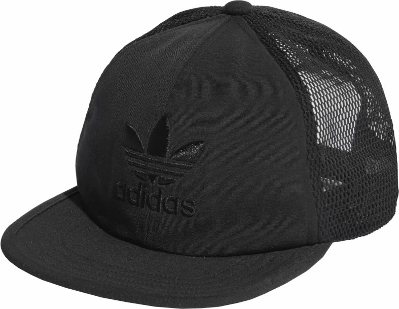 Kapelë Trucker Adidas Adicolor Archive, e zezë