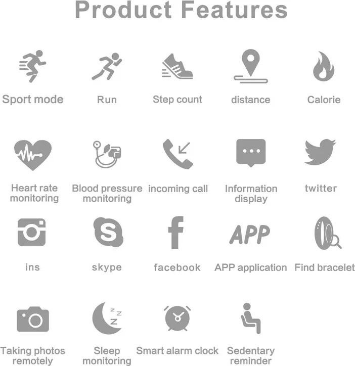 Orë e mençur M4 IOS & Android, e kuqe