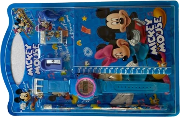Set i paisjeve shkollore Mickey & Mouse 