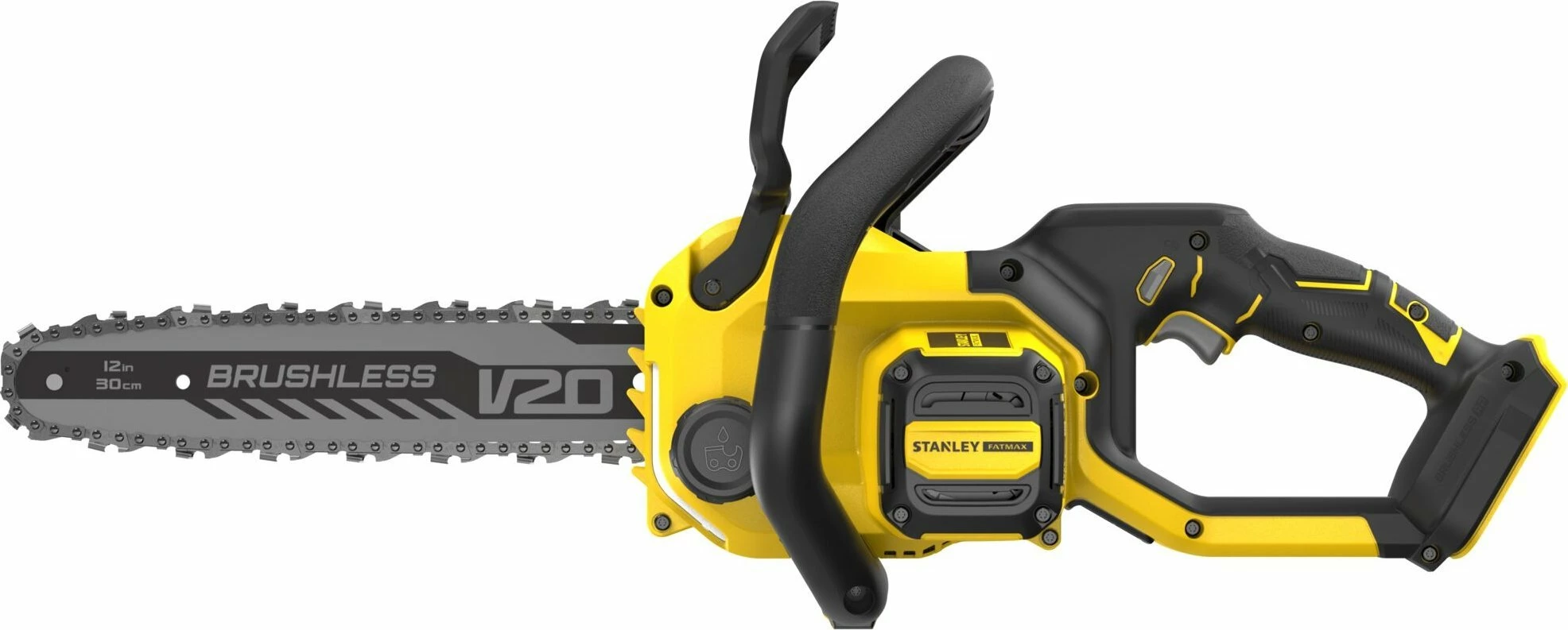 Sharrë me zinxhir Stanley SFMCCS730B 18V 30cm Brushless, e verdhë/zezë, pa bateri dhe karikues