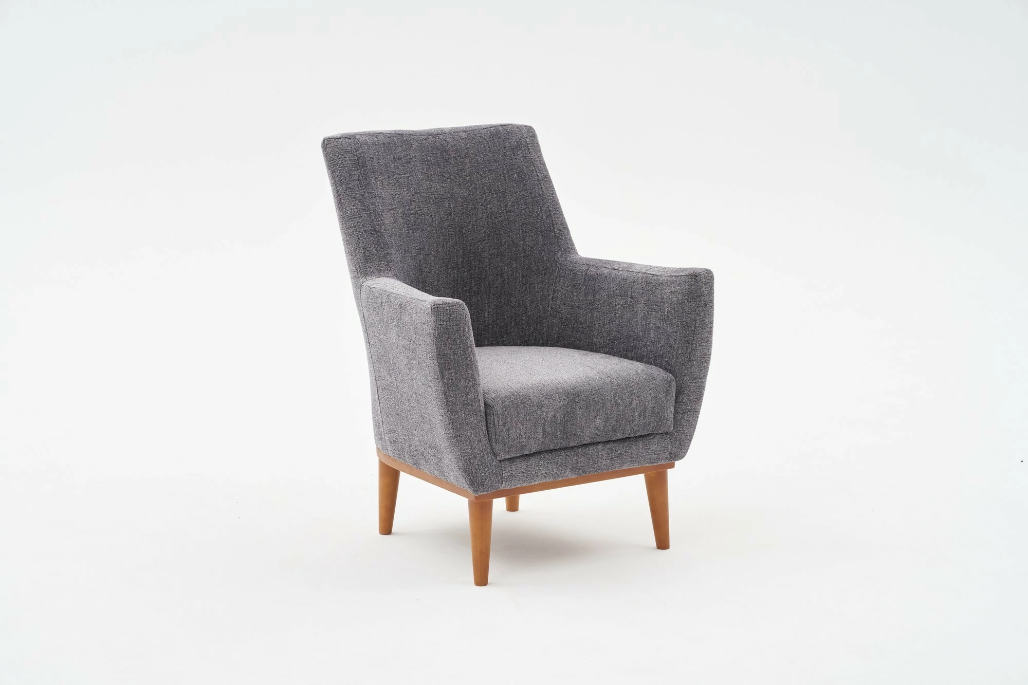 Karrige Wing Atelier del Sofa, Gonca, ngjyrë gri