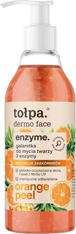 Xhel pastrimi fytyre Tołpa Enzyme Jelly 3 Enzyme për femra 195ml