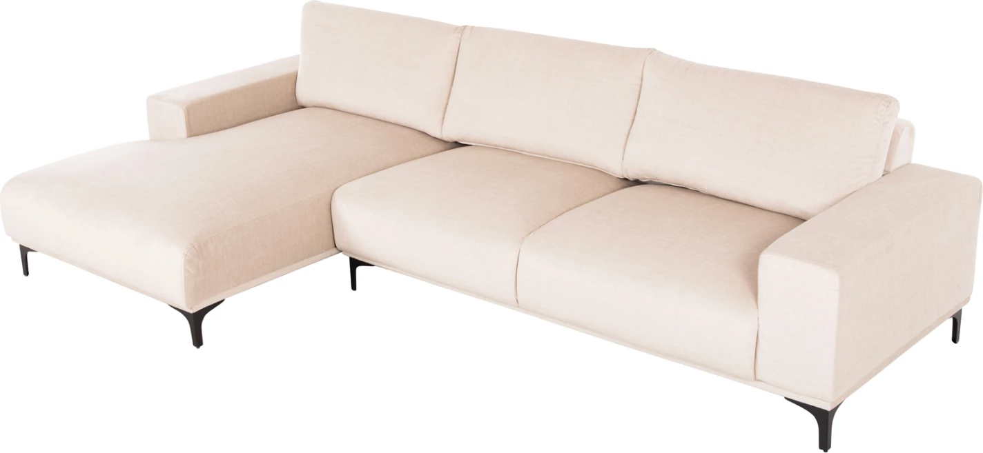 Këndore NOA, FH3278.01L, pëlhurë ecru, 288x90-157x67-80H cm