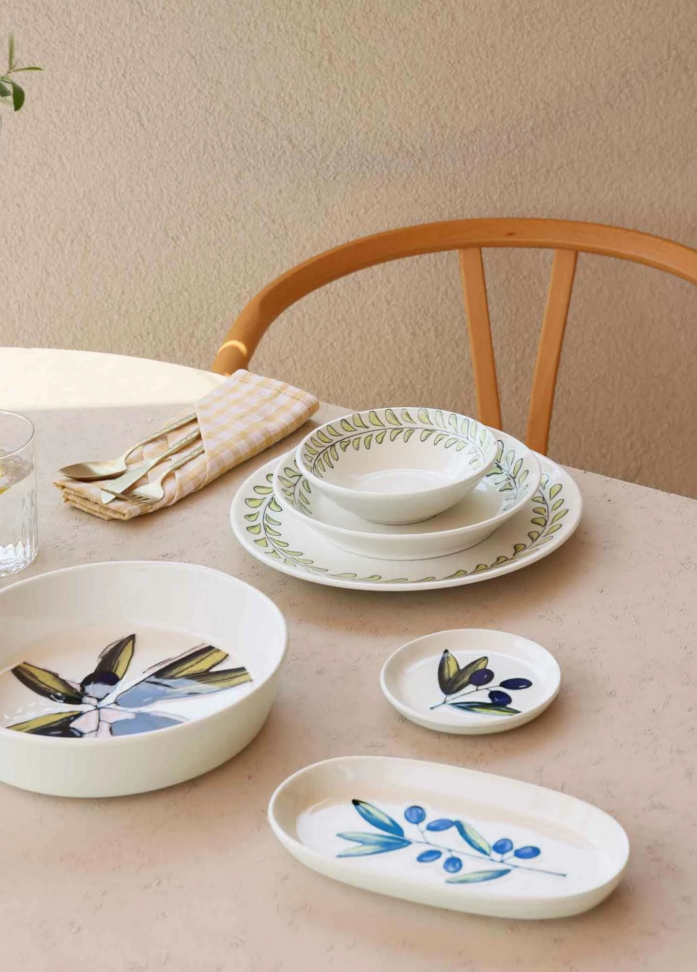 Set tasash qeramike (6 copë), Hermia Concept, OVS0014
