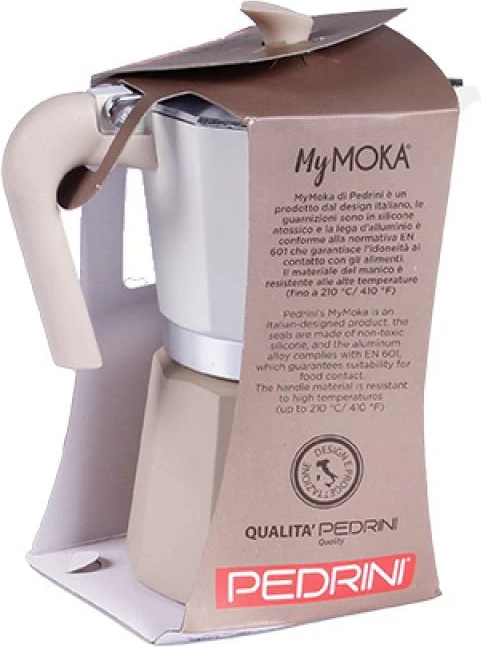 Aparat kafeje moka, Pedrini, MyMoka 6 cups (02CF169), alumin i lyer, Color 2025