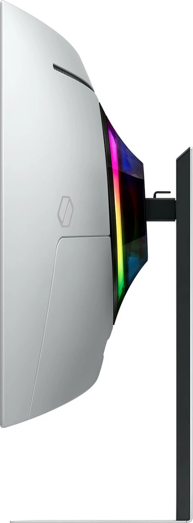 Monitor Samsung G85SD, 34", UltraWide Quad HD, OLED, Silver