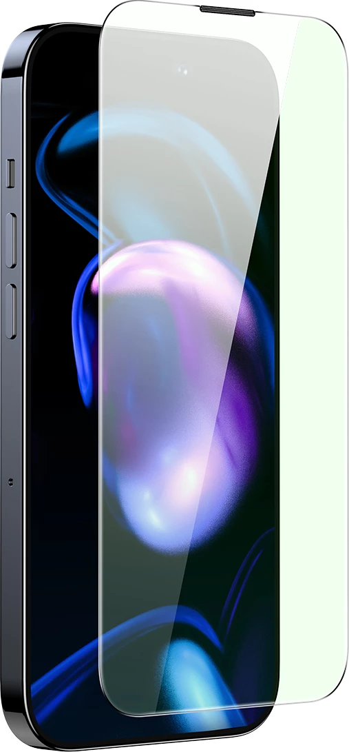 Mbështjellës xhami Baseus për iPhone 14 Pro, 0.3mm, me filtër kundër dritës blu, Transparent