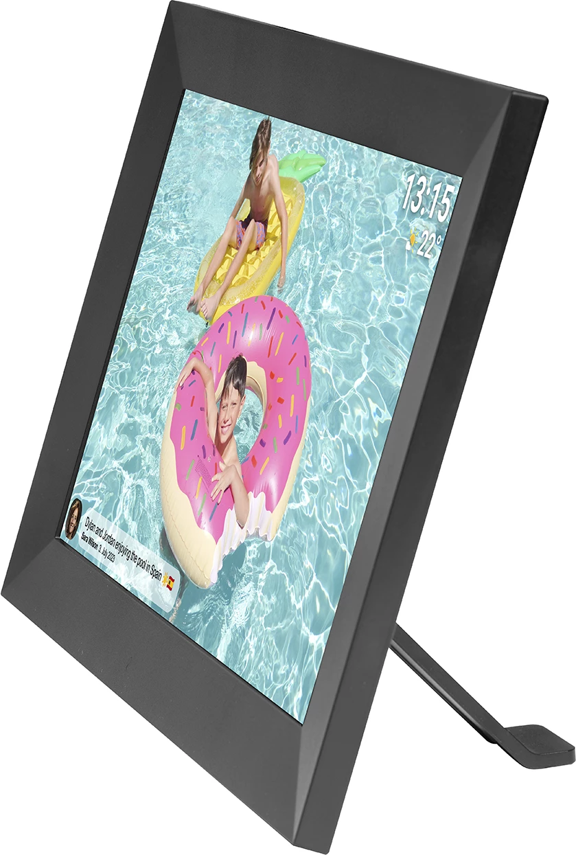 Kornizë digjitale Denver Frameo PFF-1024B, 10.1", 16 GB, IPS, e zezë