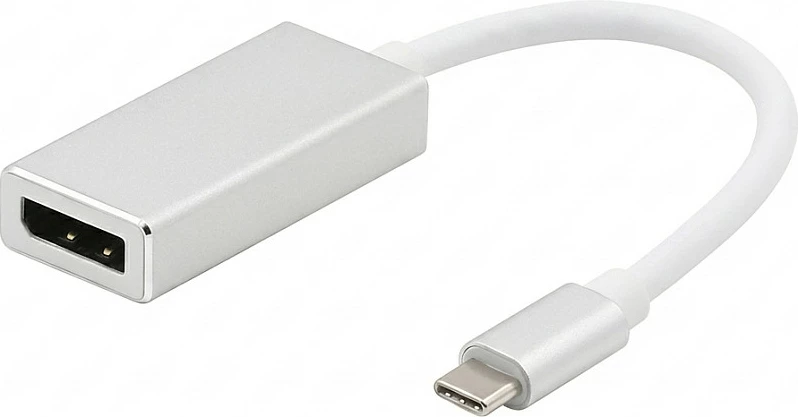 Adapter VALUE USB-C (Type-C) në DisplayPort, 4K 60Hz, argjend