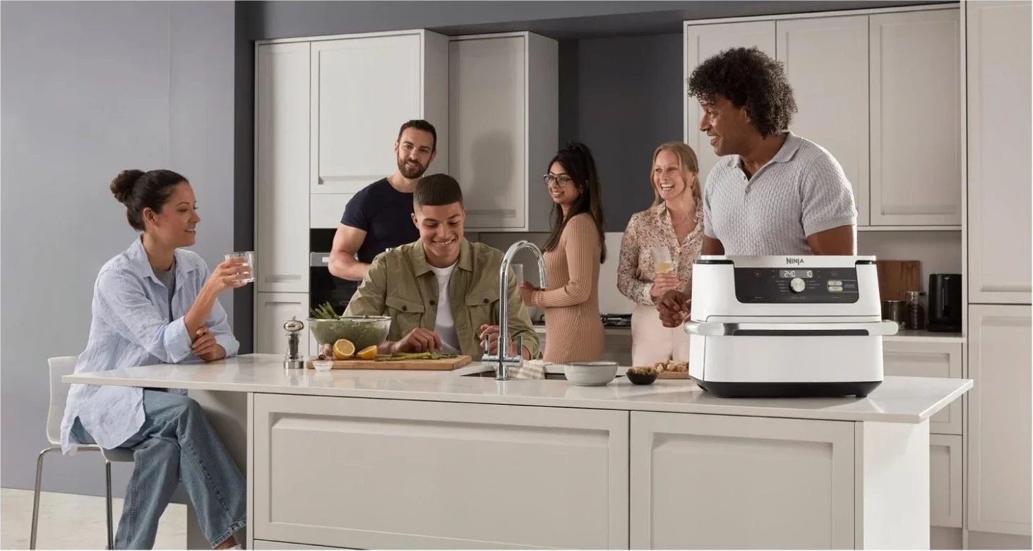 Fritezë Ninja AF500EU, e bardhë