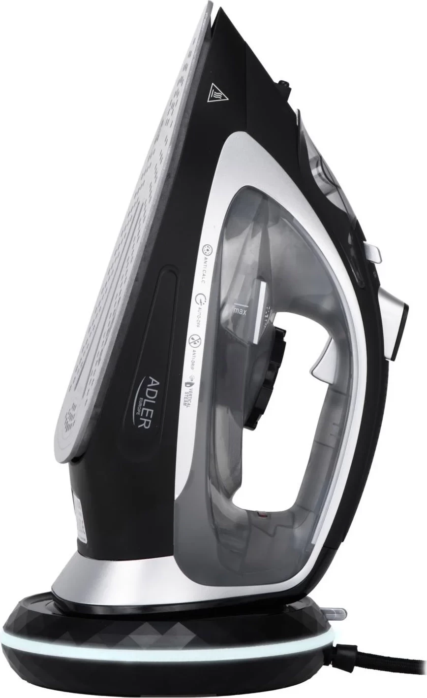 Hekur Adler AD 5043, 2800W, pa kabllo, zi-gri