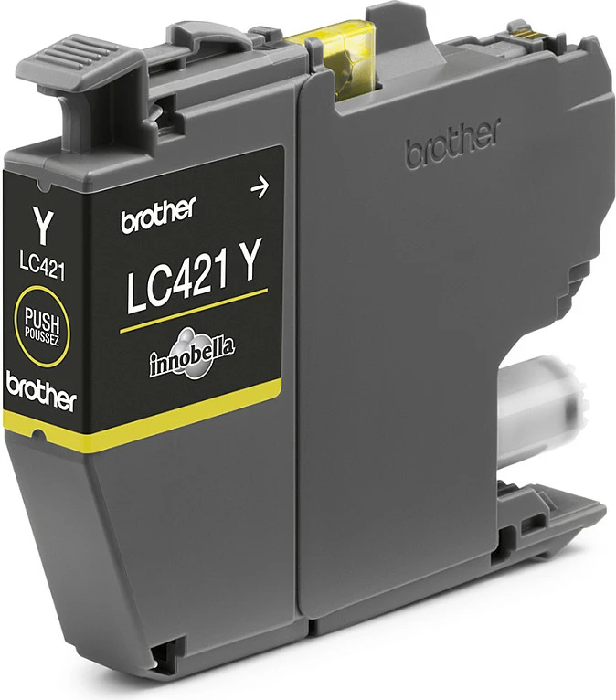 Kartrix boje Brother LC-421Y, 200 faqe, Yellow