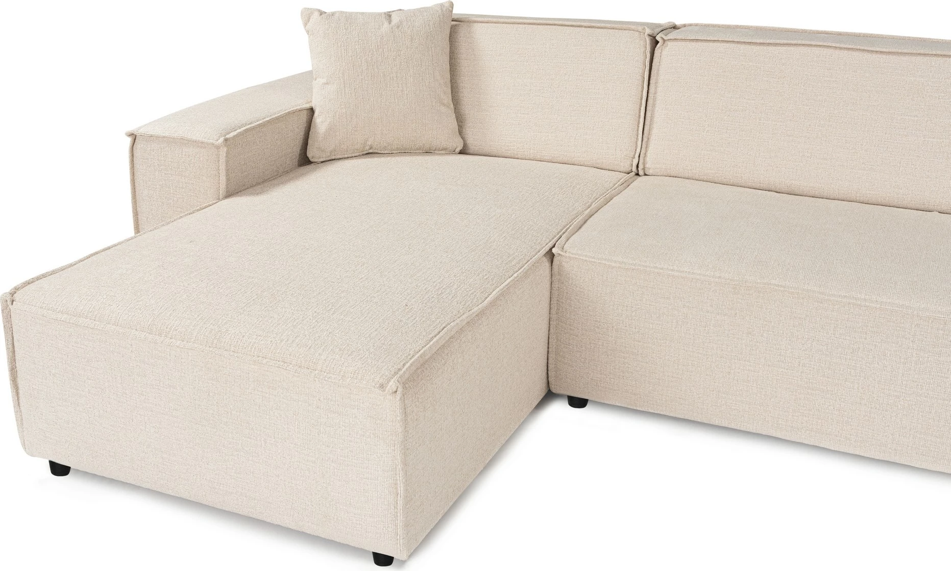Kënd-sofë Atelier del Sofa, Puzzle Corner (Chl-02-C-2R), bezhë