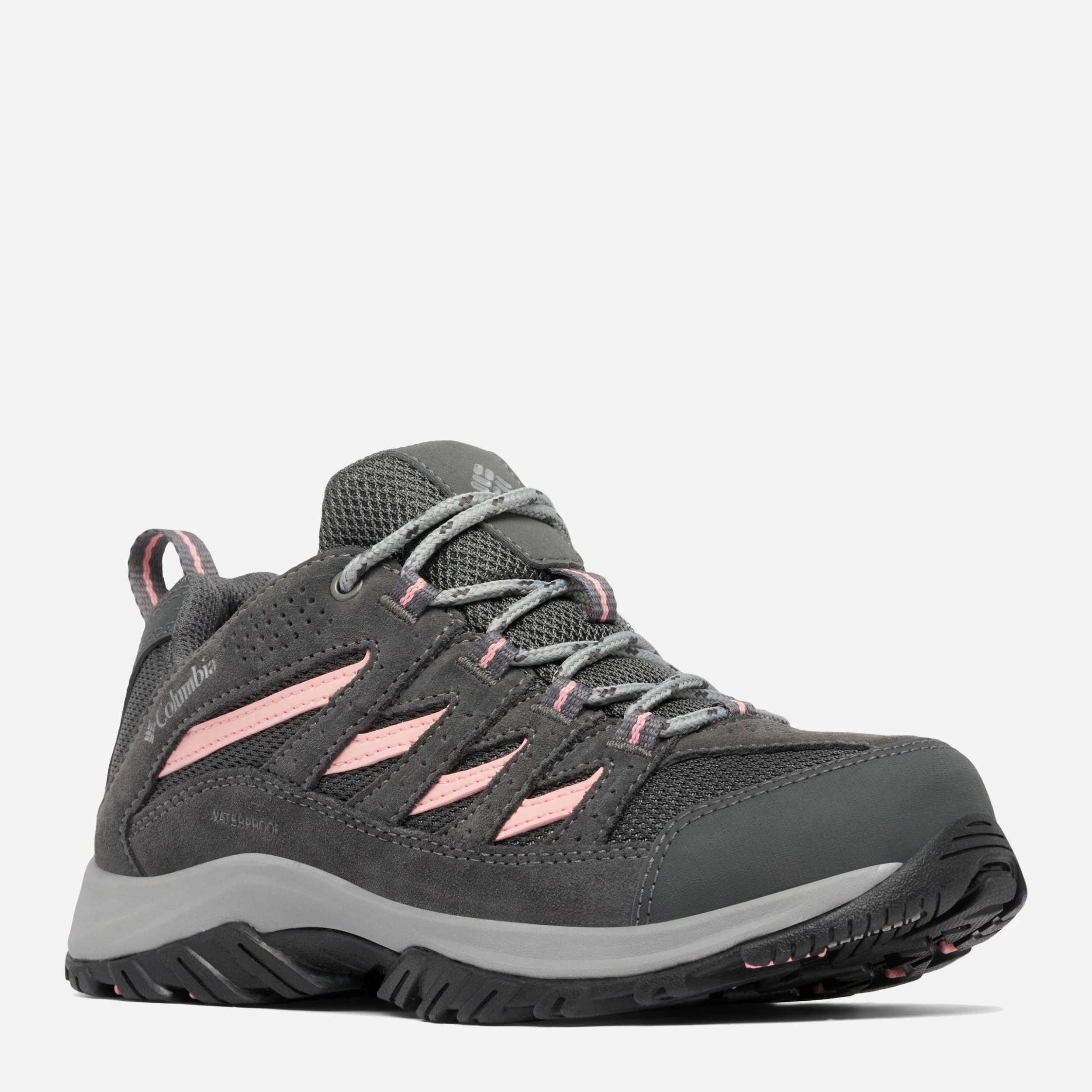 Këpucë trekking Columbia Crestwood Waterproof nr. 37, Omni-Tech/Omni-Grip, Techlite+, gri/rozë